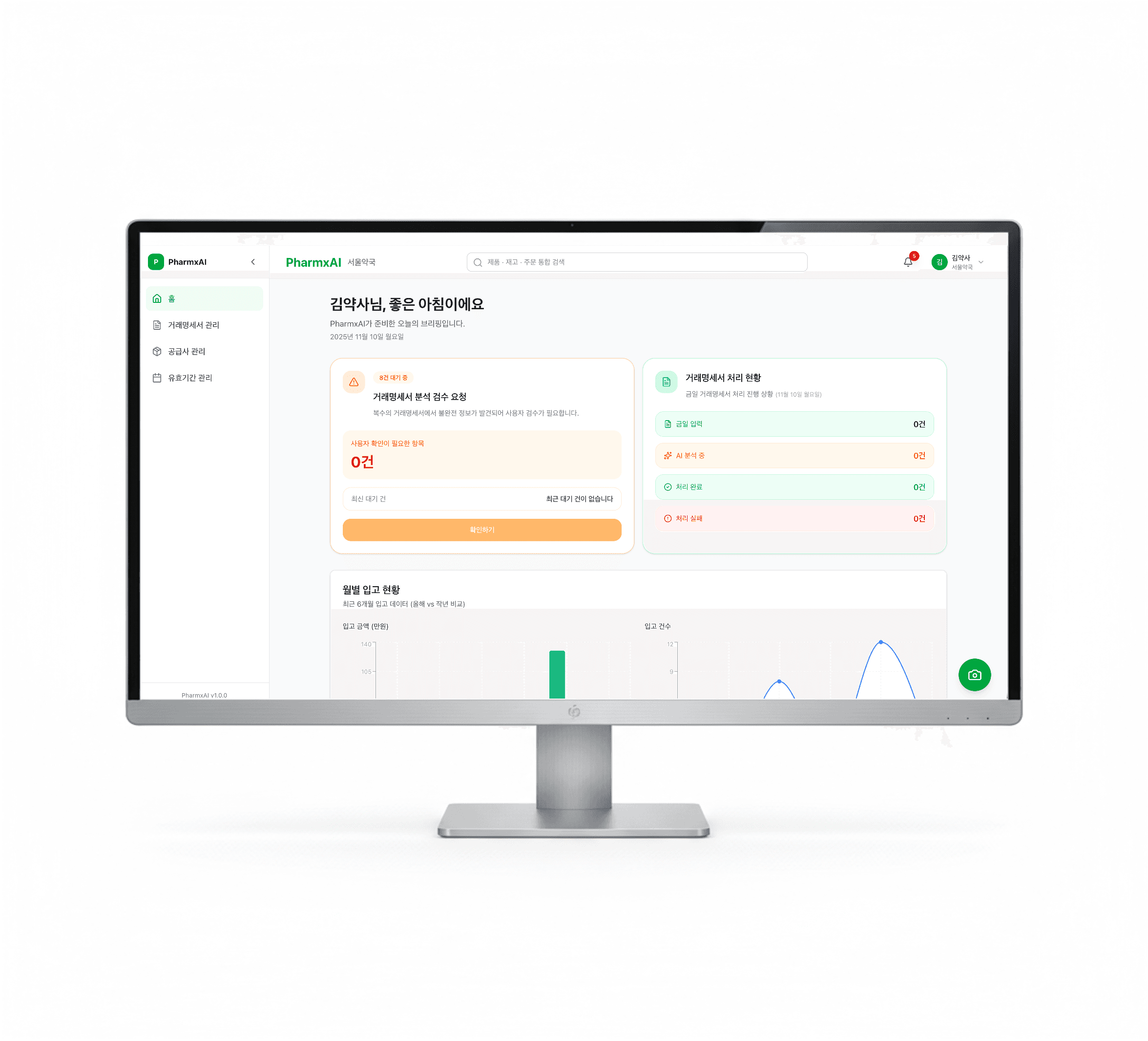 PharmxAI+ Hero Background